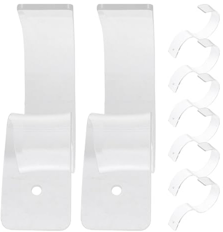 Cabilock Présentoir Ceinture Acrylique Transparent Support De Rangement pour Ceintures Maison Magasin Centre Commercial Design Courbe Surface Lisse sans Rayures