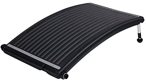 LAPOOH Gebogene Solar-Heizungen für Pool 2 STK Pool Solarheizung, Poolheizung, Poolzubehhör, Sonnenkollektor, 110x65 cm -at