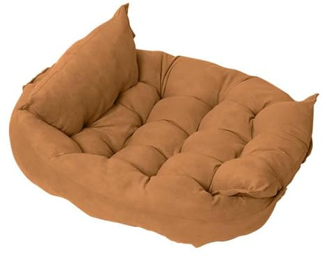 TPIONEER Hundesofa, Haustierbett, Zwingermatte, weiche Welpenbetten, Katzenhaus, warme Haustiercouch, Katzenbedarf, großer Hund, Winter, multifunktionales Zubehör