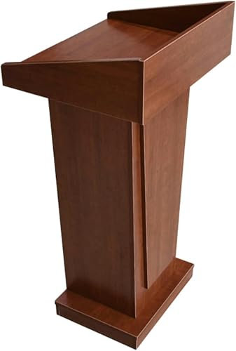 GFXYQPDNV Podium Lertile Laptop Podium Stehend, Massivholz Kirche Restaurant Kanzel Podios Podios, Linker Tisch Für Hochzeitsklassenzimmerprofessor