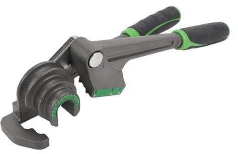Piegatubi 3 in 1 per Tubi 6mm 8mm 10mm 0-180 Gradi Strumenti Manuali per Piegare Tubi Macchina Piegatubi per Aria Condizionata Riparazione Refrigerazione