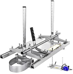 Moulin à tronçonneuse fraisage de planches 24 36 48 pouces barre de guidage bois bois outils de coupe Portable aluminium acier scierie à chaîne(14-36 Inch)