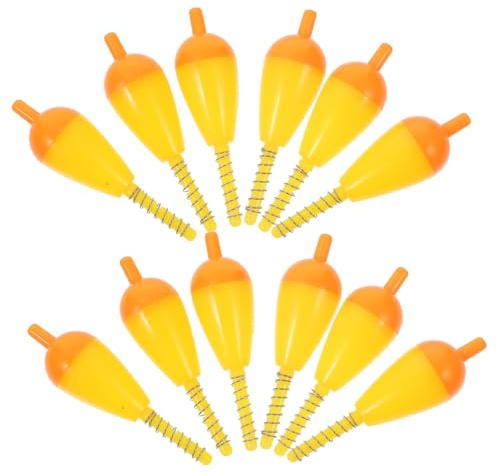 TOYANDONA 12pcs Fishing Buoy Portable Fishing Bobbers Floats for Pole Bobbers Floats