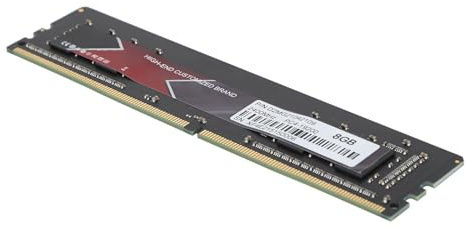 Tomantery Högpresterande DDR4 RAM Slim Aluminium PC4-19200 för Skrivbordsminne // PC 16GB (8 GB)