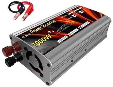 Inverter convertitore 12v 220v Solare 500W 1000W 1500W 2000W Trasformatore Tensione Portatile Convertitore Caricabatteria Automatico Inverter Potenza Auto(1000W 12V)