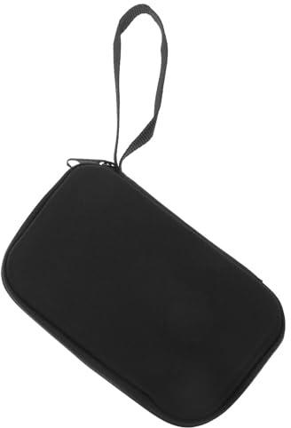 UTHCLO Étui de Glucomètre Noir Portable en Eva Compartiments Multiples et Intérieur Compartimenté pour Surveillance Glycémie en Déplacement