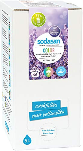 Sodasan Bio Color Lavendel Waschmittel 5L BIB (6 x 5 l)