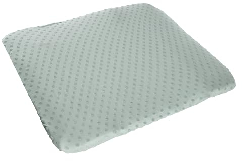 roba organic Spannbezug für Wickelauflagen Lil Planet - für Unterlagen 75 x 85 cm - Abnehmbarer Bezug aus Bio Baumwolle - GOTS zertifiziert - Frosty Green