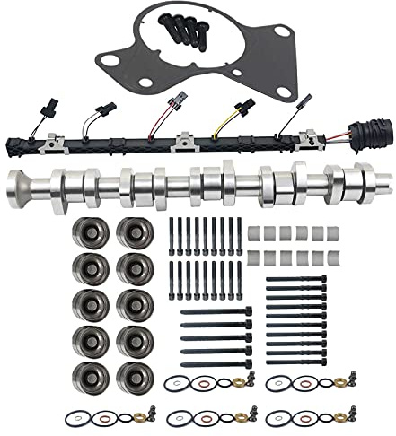 Flynsu Kit de joints câblage d'injecteur d'arbre à cames remplacement pour Transp0rter T5 2.5 TDi 070109101P 070103673BGLB