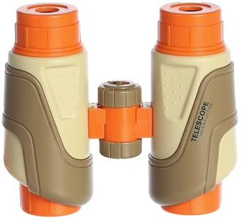 Aurora® Toys Durable Camp Arcadia™ Binoculars Toy - Imaginative Play - Long-Lasting Enjoyment - Brown 6.5 Inches