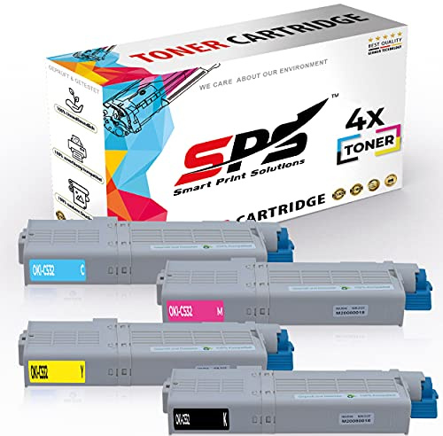 SPS Drucker Toner Kompatibel für Oki MC 563 - C532 / 46490608 | Mehrfarbig | 7.000 Seiten
