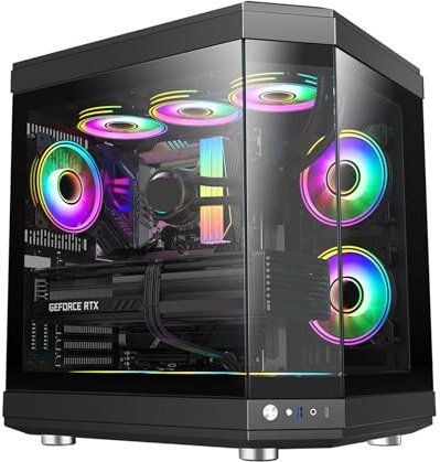 Super Gaming PC Intel Core i9-14900K | 32GB RAM DDR5 | RTX 5070 12GB | 1TB SSD NVME Premium Glass | Liquid Cooling |Windows 11 | Ultra Fast & Smooth Gaming Desktop (Core i9 14900K (14th Gen))