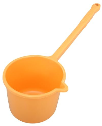 Mobestech Louche à Eau Plastique Épaisse Avec Long Manche Résistante Et Légère Pour Cuisine Bain Arrosage Et Usage Domestique Ustensile Pratique