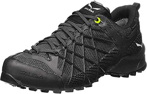 SALEWA MS WILDFIRE GTX, Zapatos de Senderismo Hombre, Black Out Silver, 41 EU
