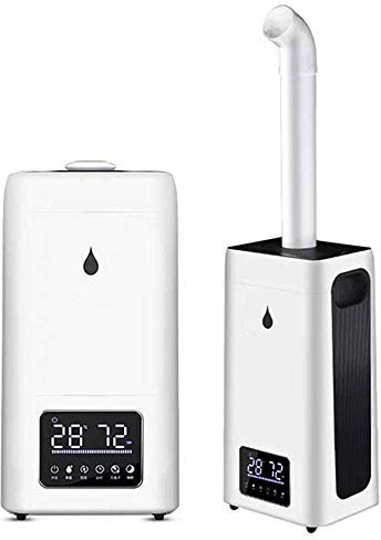 Humidificador De Aire Industrial,comercial Inteligente UltrasóNico Humidificador,23.8L De Gran Capacidad,constante Inteligente De La Humedad,control Remoto,con Tubo De Rociado Extendido De PVC