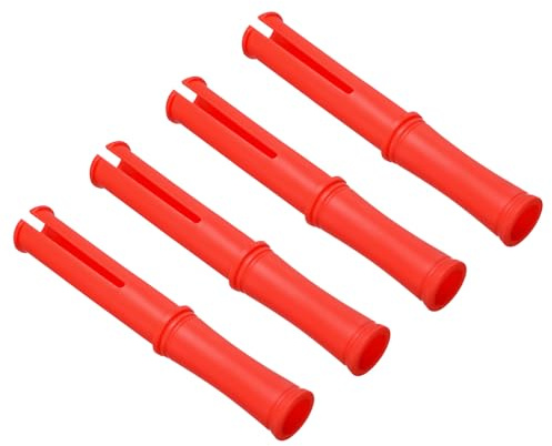 PATIKIL 10 Schrumpffolien Handgriff 4Stk Stretchfolie Abspender Rot | Dehnfolie Spender Klein Hand Dispenser Saver für 1.5 Kern Möbel Umhüllung Umzug Verpackung Lagerräume