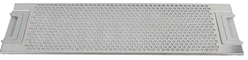 ensipart Metallfettfilter kompatibel mit AEG 50263849007 Fettfilter aus Metall mit beidseitiger Entriegelung für Dunstabzugshaube