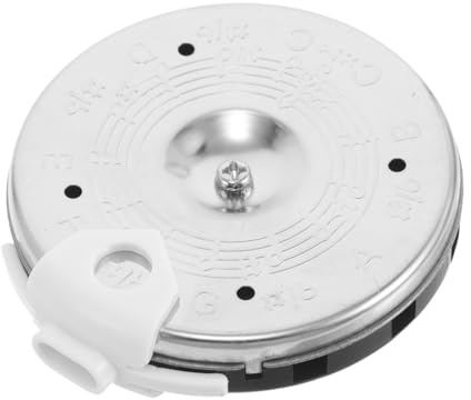 AKOOSY Pitch Pipe Tuner Für Noten Präziser Stimmgerät Für Banjo Geige Und Andere Musikinstrumente Mit Leichtem Schiebewähler Für Bessere Klangergebnisse