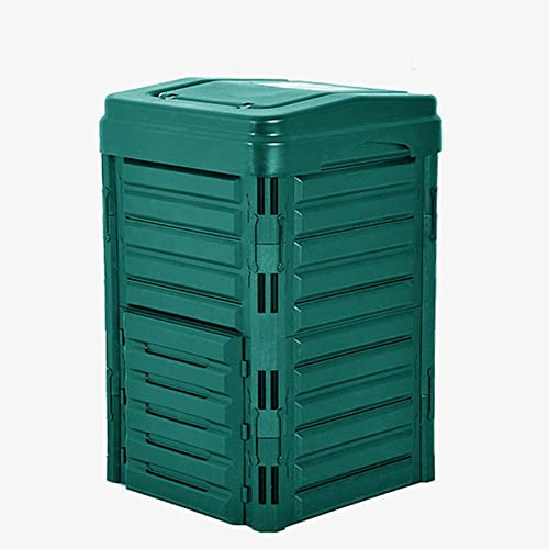 Contenitore per compostaggio ad alta capacità da 88 galloni – Composter da giardino durevole per rifiuti e fertilizzanti – perfetto per giardinaggio ecologico e regali di vita sostenibile