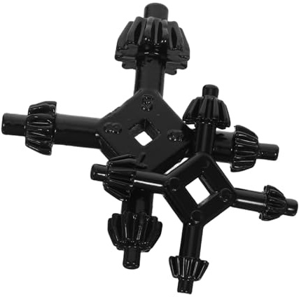 Housoutil 2pezzi Chiave Per Mandrino Per Trapano Pz Chiave Per Mandrino Per Trapano Impulsi Manuale Nera Utensile Per Allentare