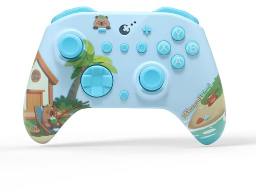 GuliKit ES PRO Controller da Gioco per PC Cablato e Wireless E-sports per Windows/Switch/Android/Switch 2 Wake-up,Blu