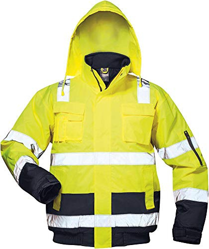 Elysee Warnschutz Pilotjacke Axel Größe, 1 Stück, 2XL, gelb/blau, 23544-2XL