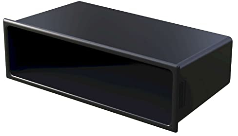 Audioproject A184 - Compartiment de Rangement Auto Radio Universel avec Renault Peugeot VW Golf Passat Polo Lupo Volvo Skoda Seat Fiat Mazda Ford Audi Mercedes ISO 187x102x58mm Cadre Radio 1 DIN