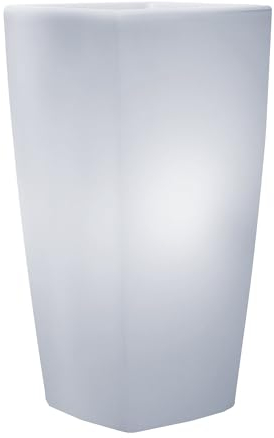Degardo Trevia V, Design-Pflanzgefäß, Blumentopf (Transluzent, LED RGB+CCT)