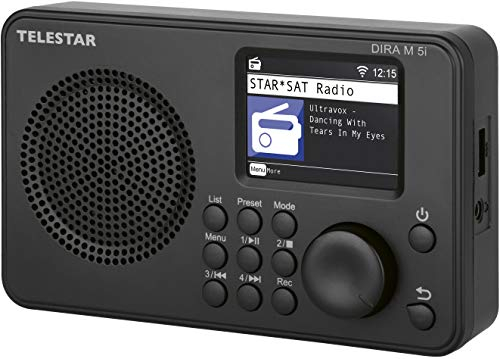 Telestar DIRA M 5i Radio por Internet Bluetooth USB con Funciones Multimedia Despertador