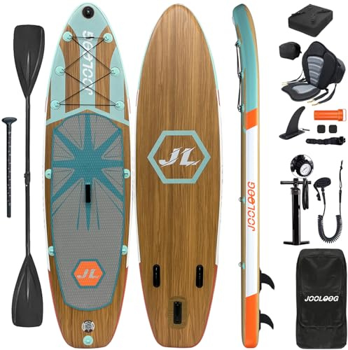 JOOLOOG Premium Stand up Paddling Board mit Sitz, max. 200 kg