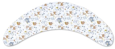 Totsy Baby Federa gravidanza 190 cm Federa allattamento – Pregnancy maternità Body Pillow fodera in cotone lavabile sfoderabile – certificato OEKO-TEX Cervo