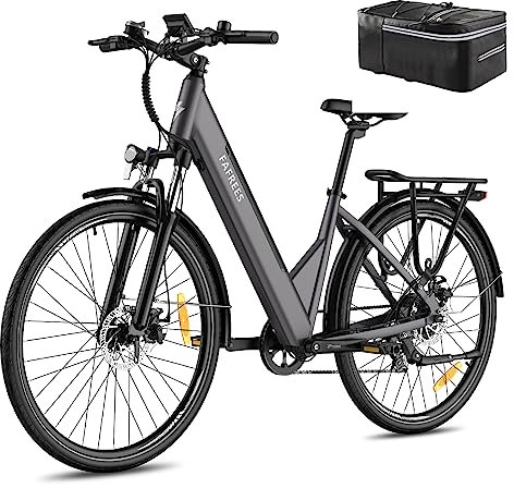 Fafrees F28 PRO E Bike Mountainbike 27,5 Zoll [ Offiziell ] 14,5Ah Akku 110km, 250W Elektro Fahrrad Erwachsene 25km/h, Ebike Bremslicht 6km/h Gehilfe IP54, 3,5 Zoll LCD Display mit App