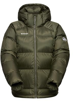 Mammut Glacier Glow IN Hooded Jacket Women | Giacca Invernale da Donna Calda con Cappuccio | Dark Marsh, S
