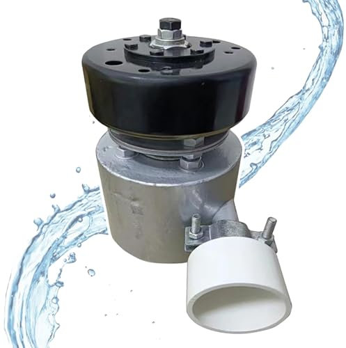 LYDBMYT Generador hidroeléctrico de turbina de Agua de 220 V, Equipo hidroeléctrico Micro de 1000 W, generador hidroeléctrico portátil para Exteriores, para Exteriores, campamentos