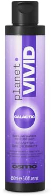 Planet Vivid Galactic, tintura per capelli semi-permanente, viola, senza ammoniaca o perossido, vegana, 150 ml