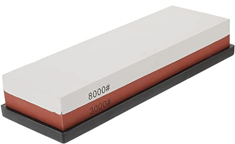 STOBOK Sharpening Stone Grit Oil Stone Whetstone Sharpener for Kitchen Scissors Tools
