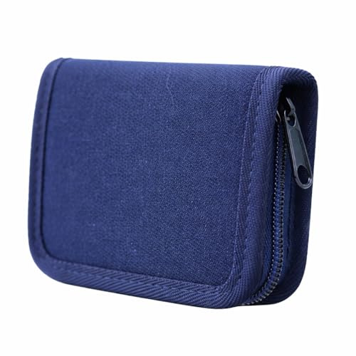 Leere Taschenapotheke/Globuli Tasche Jeans, 14 Plätze