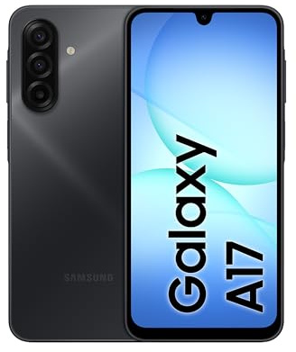 Samsung Galaxy A17 LTE, Dual SIM, 128GB Expandable to 2TB, Smartphone, Android 14, 4GB RAM, Exynos, 6.7-inch AMOLED, 1080x2220, 90Hz (Black)