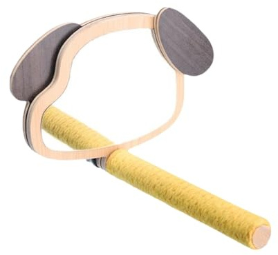 Sittpinne För Fågelbur Bur Leksak Med Spegel I Form Av Valpöron | Fågel Lek Och Gym För Förebyggande Av Ledsamhet Mental Stimulering Undulater Toppar Tid När De Är Ensamma Hemma Plats För