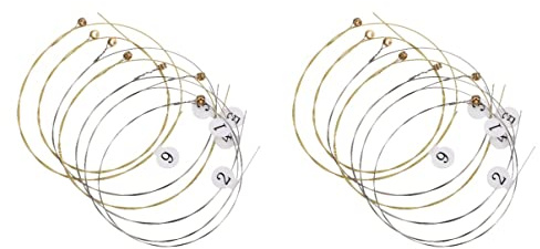 MILISTEN 14 Stück Saiten Instrumenten-werkzeugsatz Irische Leierharfe Instrumententeile Gitarre Choroi Pentatonische Harfe Instrumentenbeschläge P_b08jbj9pfh Messgeräte-kit Stahl Cello