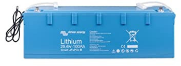 Victron Energy Smart 25.6-Voltios 100Ah Batería de Litio LiFePO4