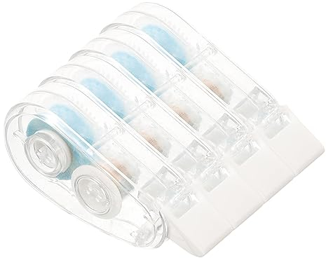 SEWACC 4stücke Doppelseitiges Klebeband Starkes Doppelseitiges Klebeband Zum Basteln Klebebandrolle Für Scrapbooking Und Bastelarbeiten Punkte Zum Dekorieren Und Beschriften Vielseitig Ei