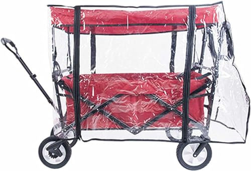 Sistema de viaje con protección contra la intemperie, carrito de playa con ruedas, carro de camping plegable, tamaño universal para adaptarse a la mayoría de sistemas de viaje, impermeable, resistente