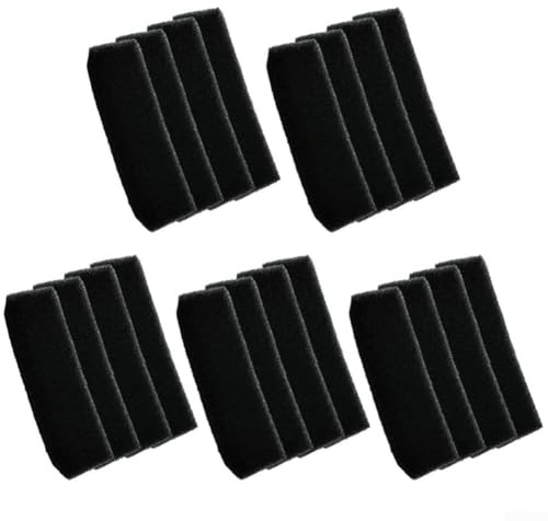 Lot de 20 éponges filtrantes pour nettoyeur de piscine WYBOT, compatibles avec les modèles de vision solaire S2/S2 Pro/S2, maille ultra fine de capture des débris pour aspirateur robot WYBOT