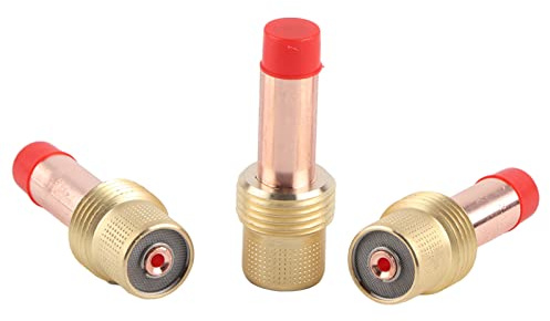 3 Stück 45V26 Spannfutterkörper Gaslinse Für WIG-Schweißbrenner WP-17 WP-18 WP-26 2,4mm