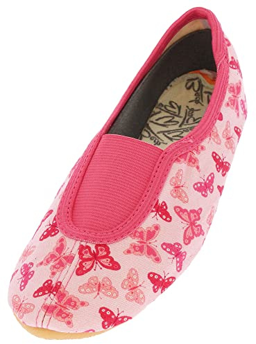 Beck Mädchen papillon, wreef Gymnastikschuhe, Pink, 26 EU