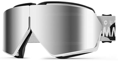 OutdoorMaster Seagull Dirt Bike Goggles, Motorcycle Goggles, Foldable ATV Goggles for Men Women Youth