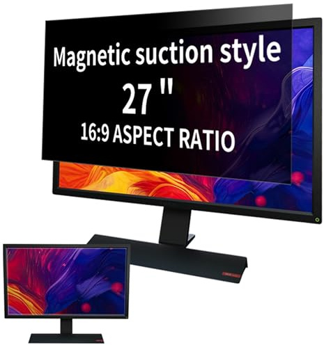 Thorani Magnetisk insynsskydd skyddar display och data – 27 tum 16:9