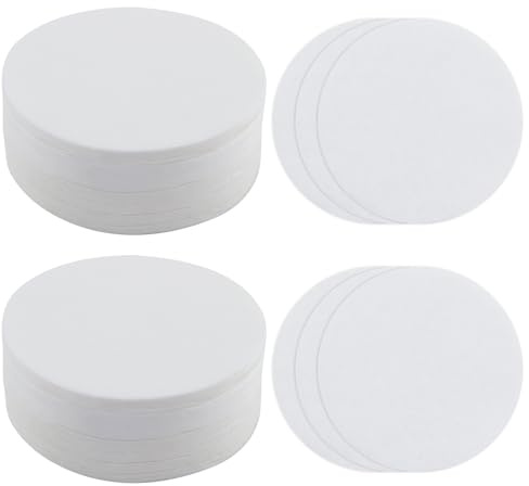 Lot de 900 filtres en papier de rechange, ronds, jetables, compatibles avec les machines à café, 64 mm