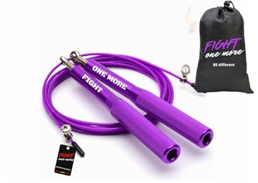 ZEDEGRAN: Corde à sauter crossfit professionnelle en aluminium + sac de rangement, convient pour tous les niveaux, longueur réglable, corde à sauter haute vitesse